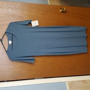 NWT LuLaRoe (Julia) Light Green, Short Sleeve Dress. Size Small